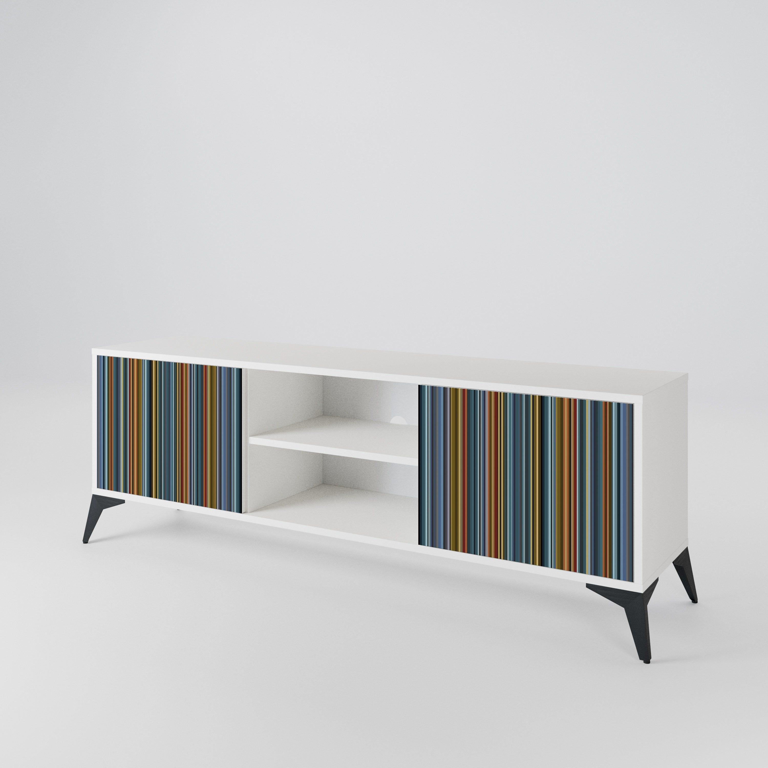 LINEOUT SPECTRUM Mueble de TV de 2 Puertas