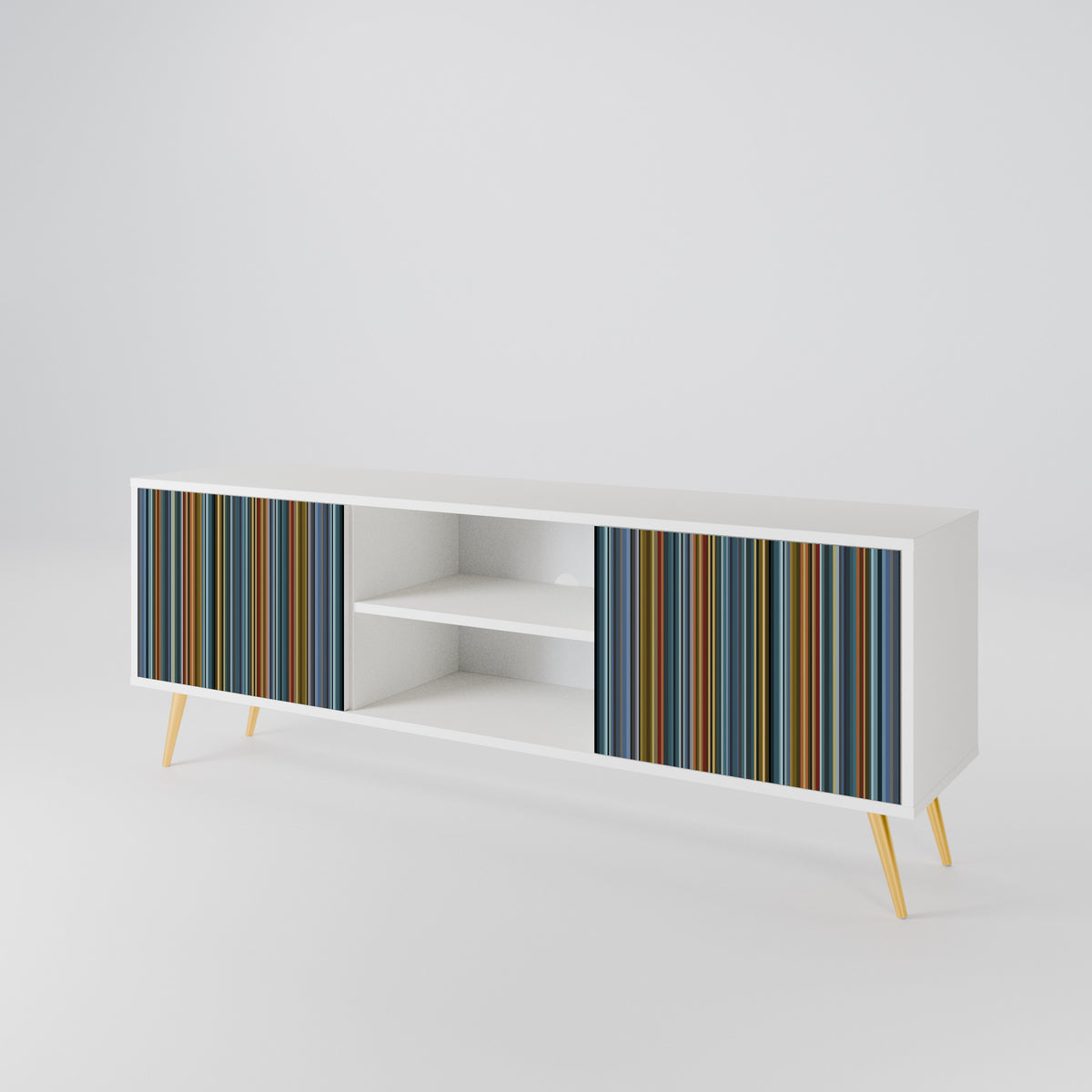 LINEOUT SPECTRUM Mueble de TV de 2 Puertas
