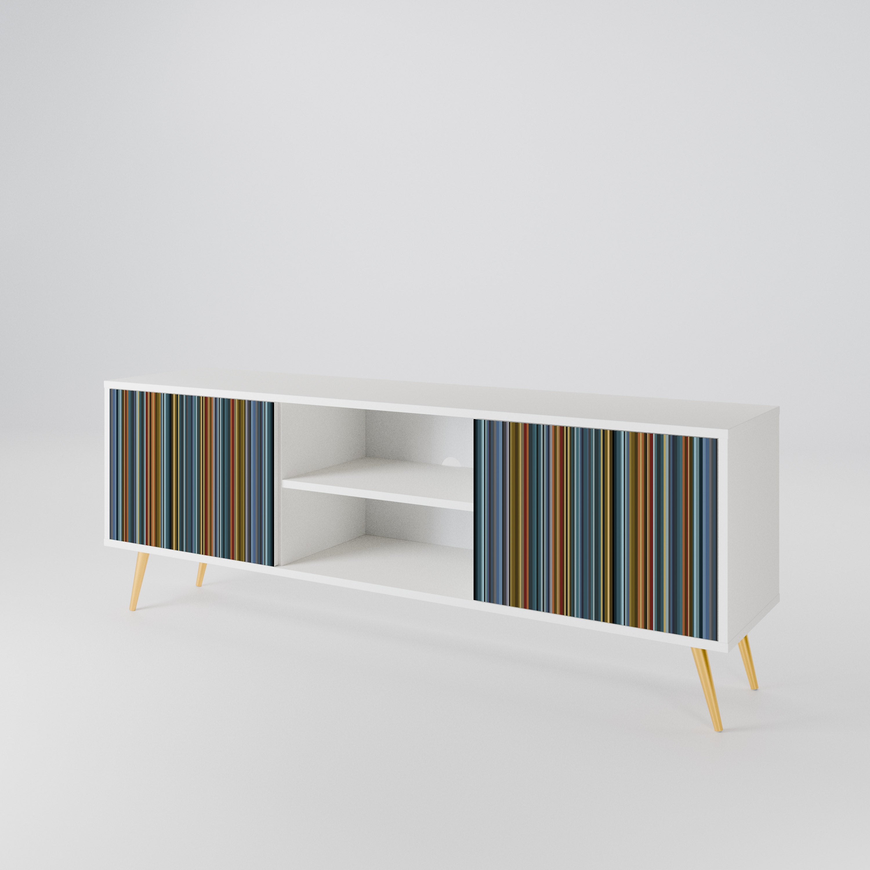 LINEOUT SPECTRUM Mueble de TV de 2 Puertas