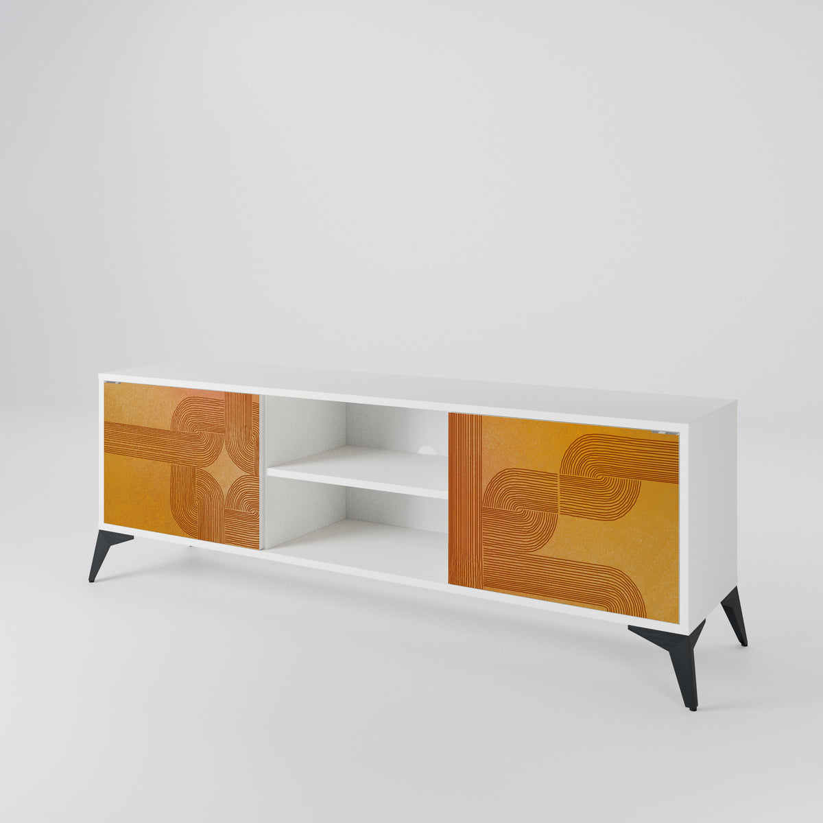 STRENGTHENING RELATION Mueble de TV de 2 Puertas