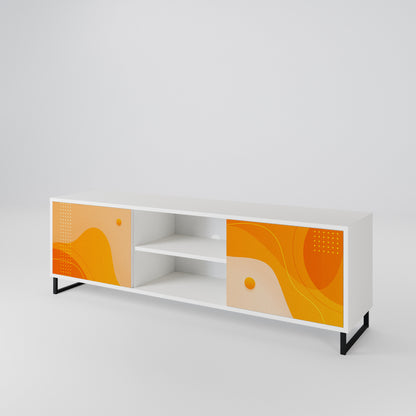 ORANGE ARRANGEMENT Mueble de TV de 2 Puertas