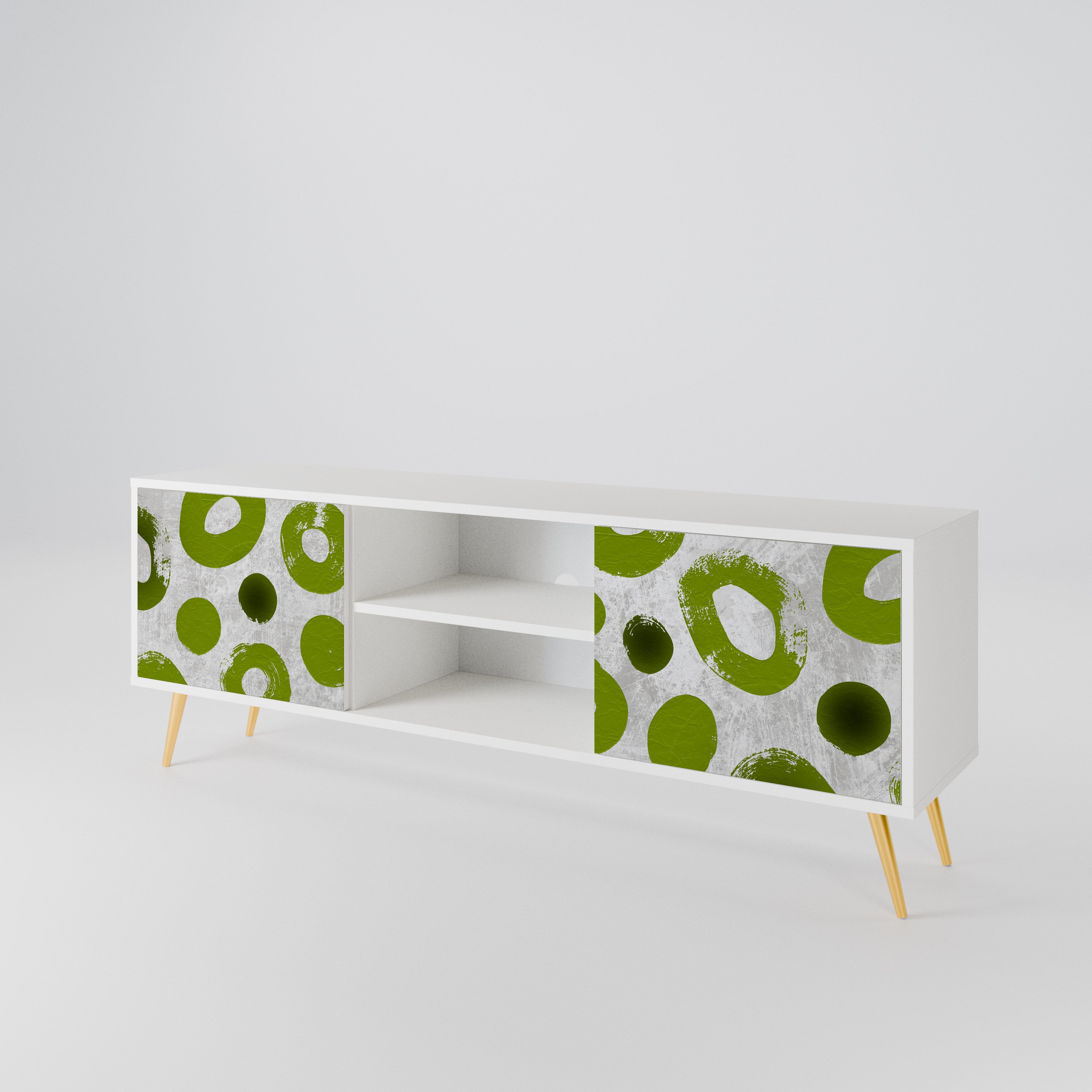 GREEN RHAPSODY 2-Door TV Cabinet