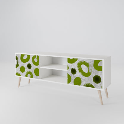 GREEN RHAPSODY Mueble de TV de 2 Puertas