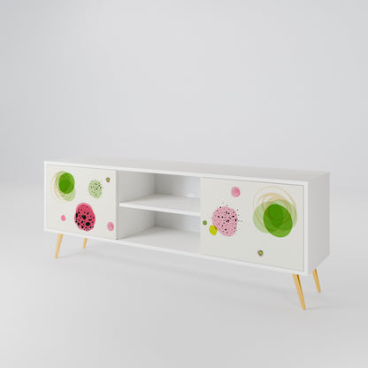 COLORFUL COSMOS Mueble de TV de 2 Puertas