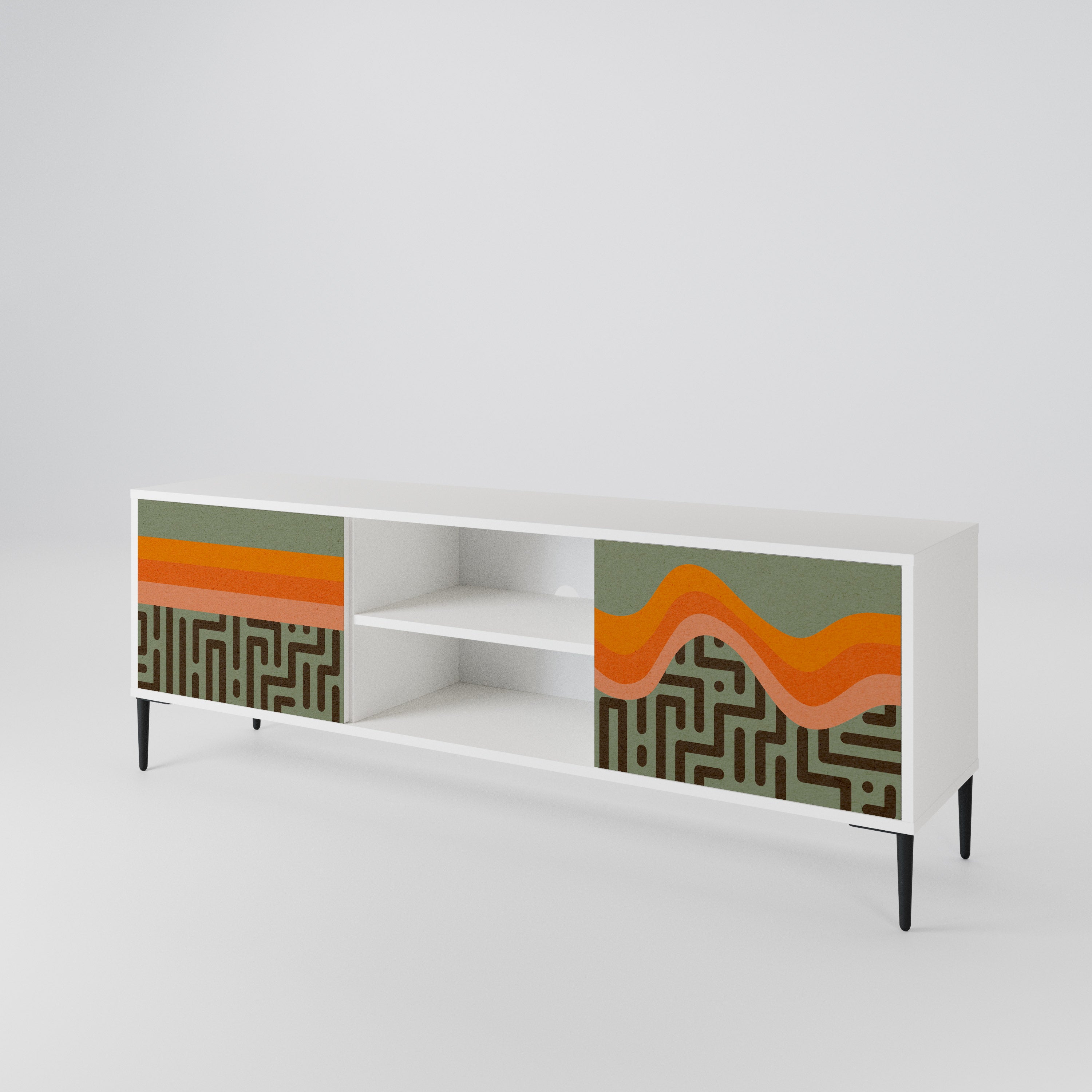 SIMPLE SOLUTIONS 2-Door TV Cabinet