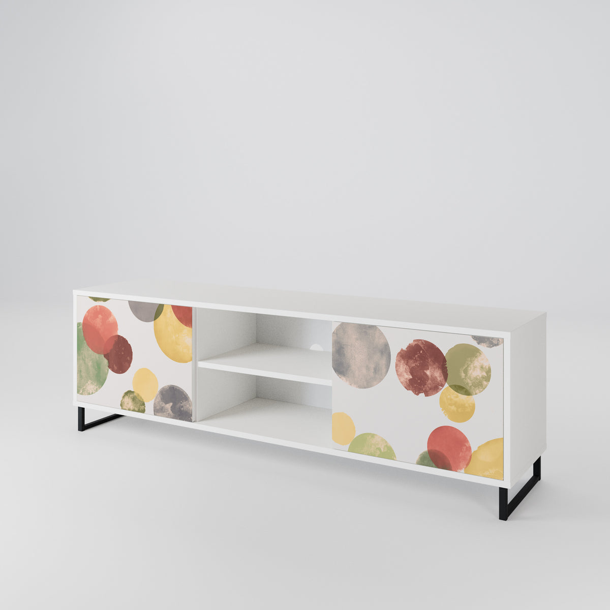 FLEETING HAPPINESS Mueble de TV de 2 Puertas