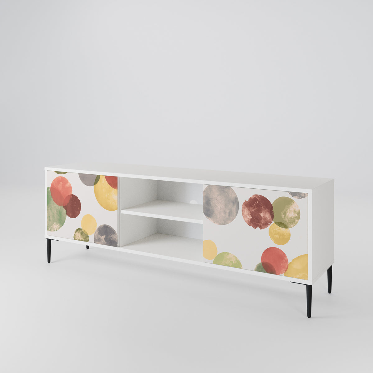 FLEETING HAPPINESS Mueble de TV de 2 Puertas