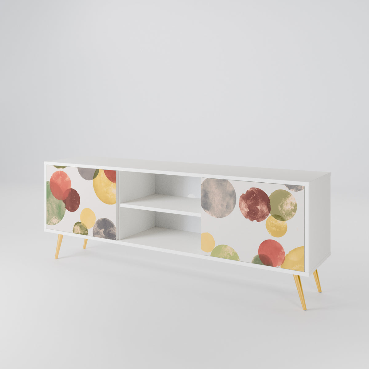 FLEETING HAPPINESS Mueble de TV de 2 Puertas