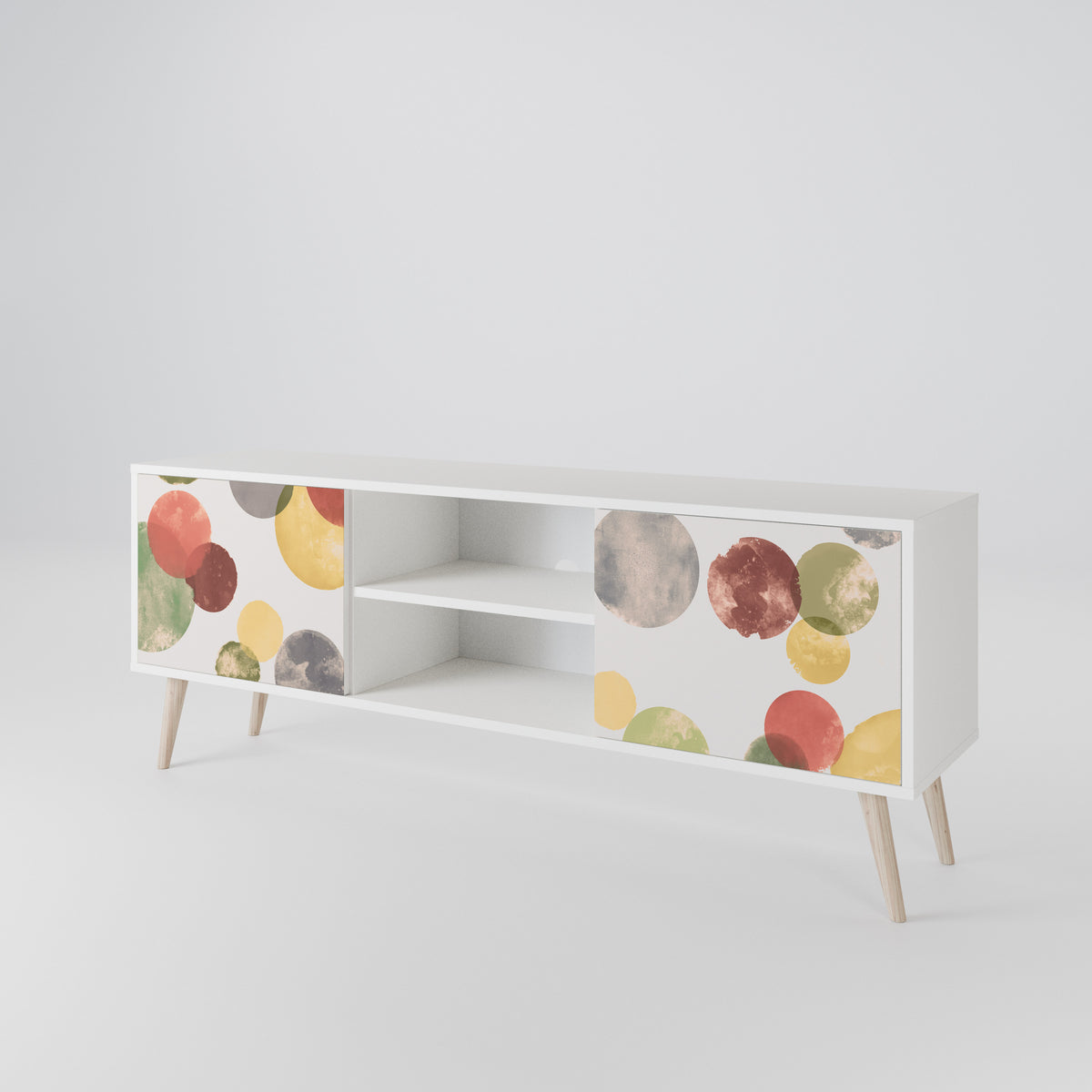 FLEETING HAPPINESS Mueble de TV de 2 Puertas