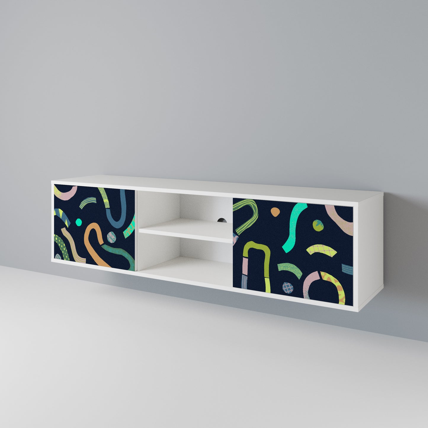 CONTRAST DANCE 2-Door TV Cabinet