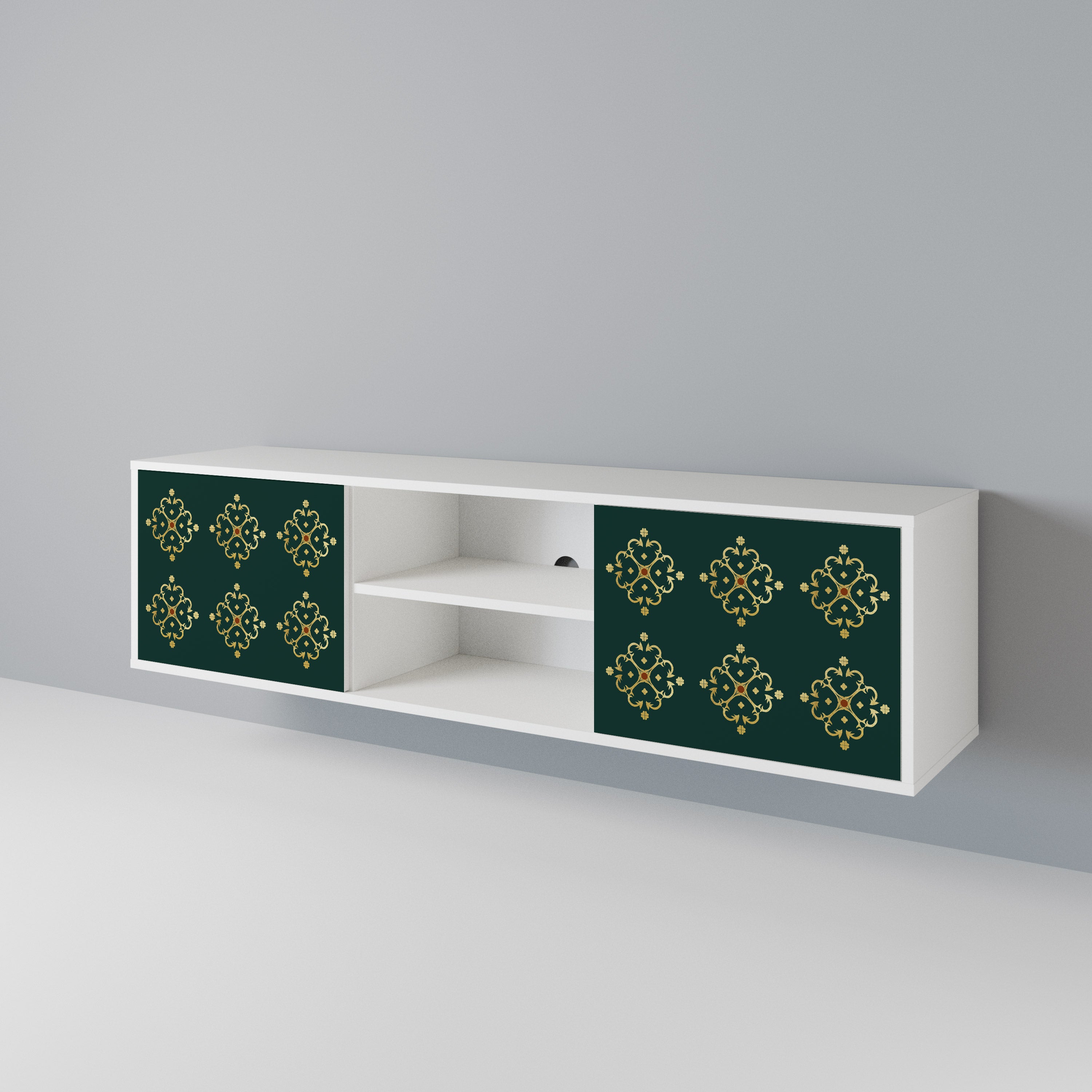 ROYAL MEDALLION 2-Door TV Cabinet