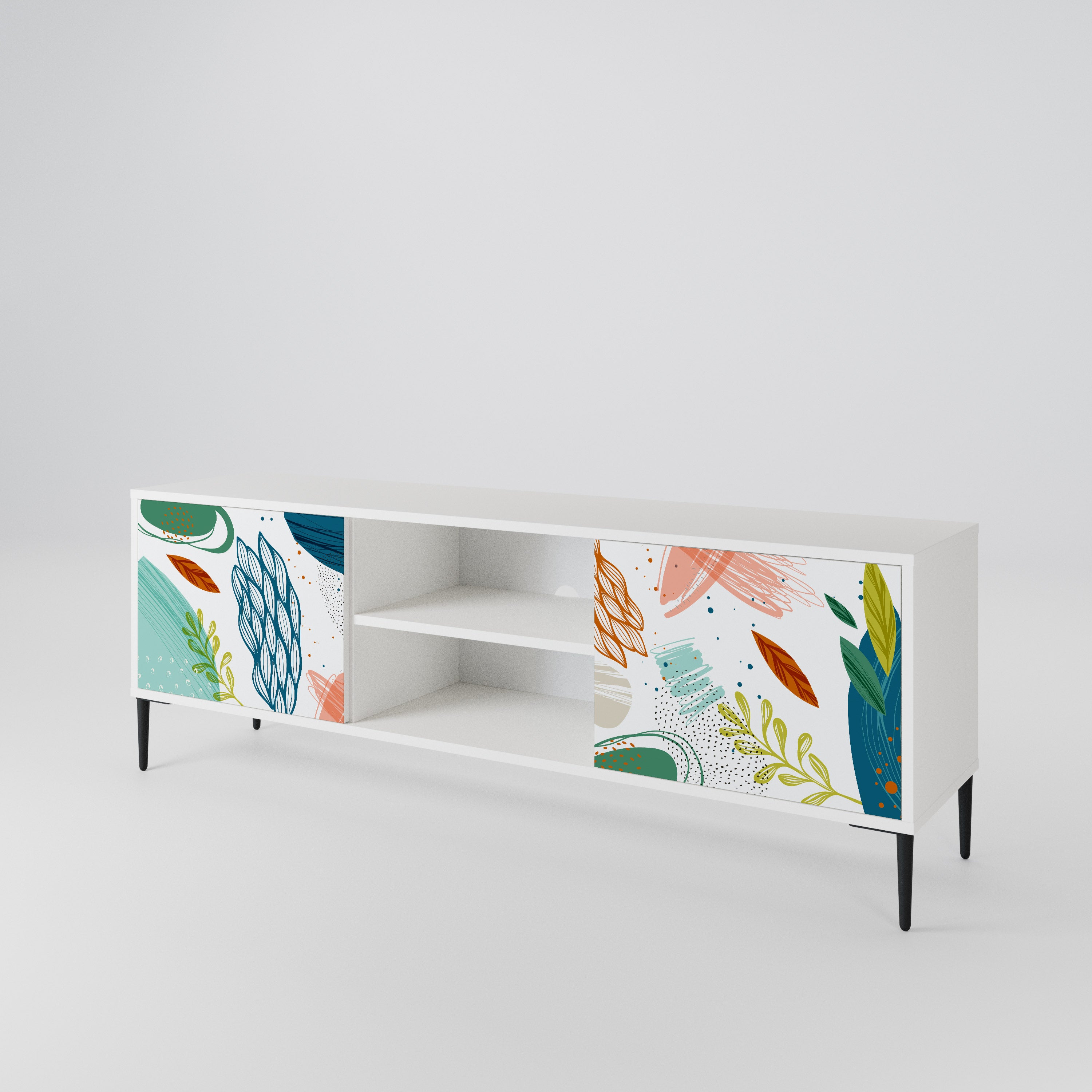 BOTANICAL HURRICANE 2-Door TV Cabinet