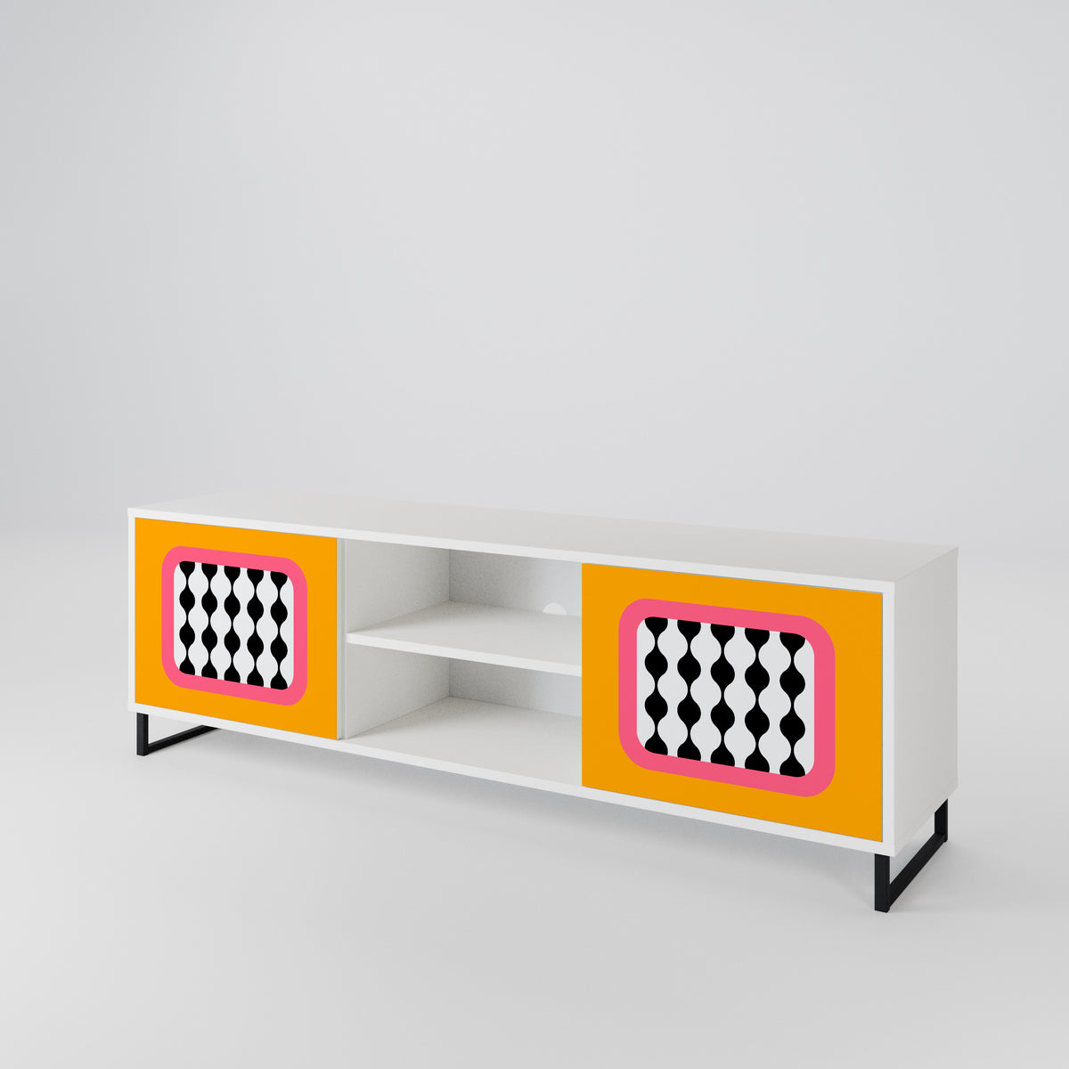 TEARS IN HEAVEN Mueble de TV de 2 Puertas