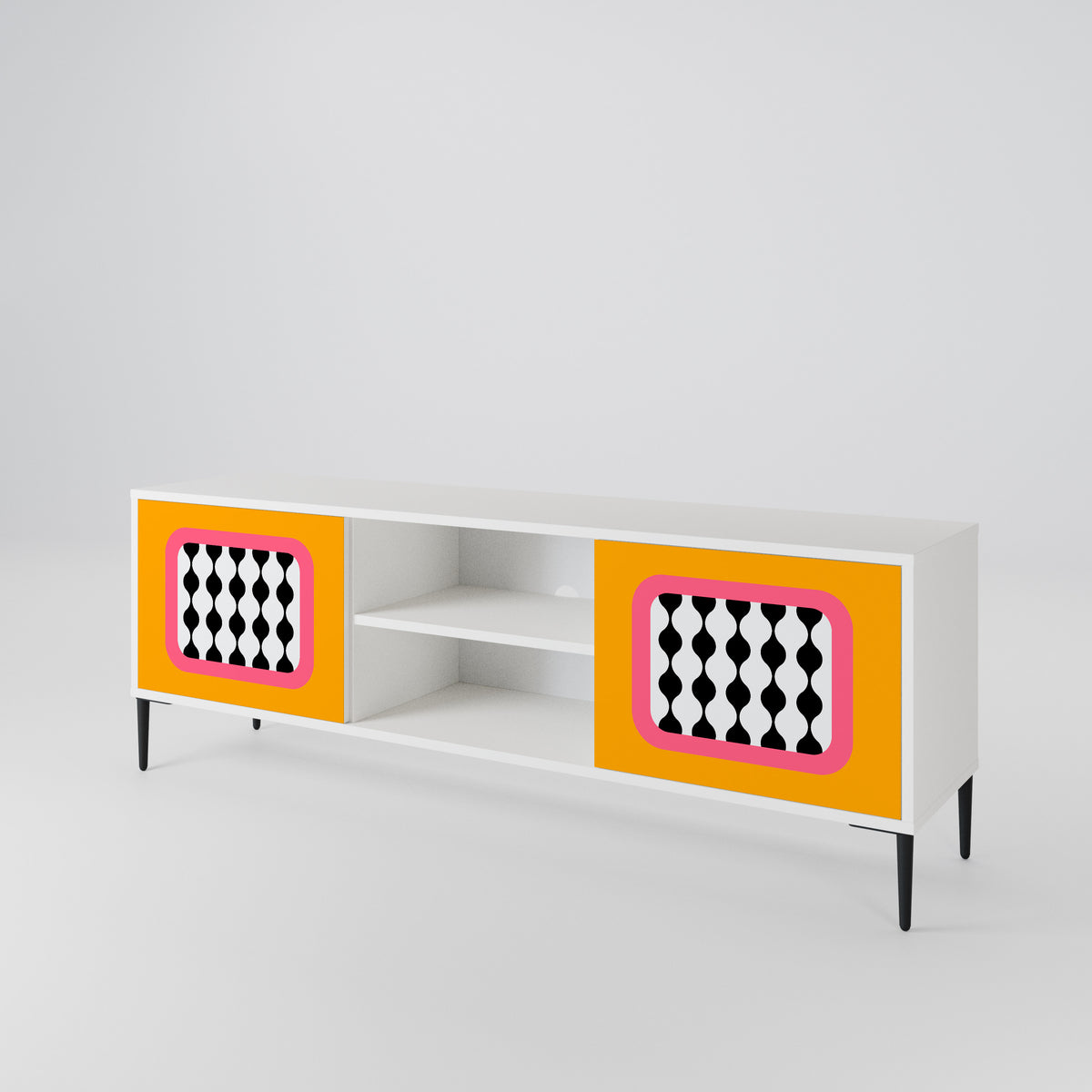 TEARS IN HEAVEN Mueble de TV de 2 Puertas