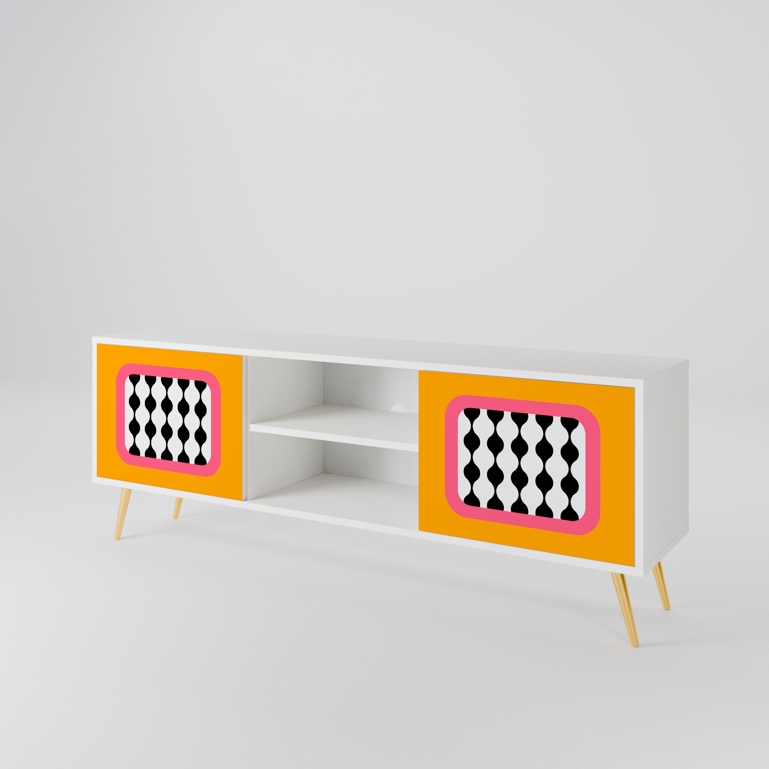 TEARS IN HEAVEN 2-Door TV Cabinet