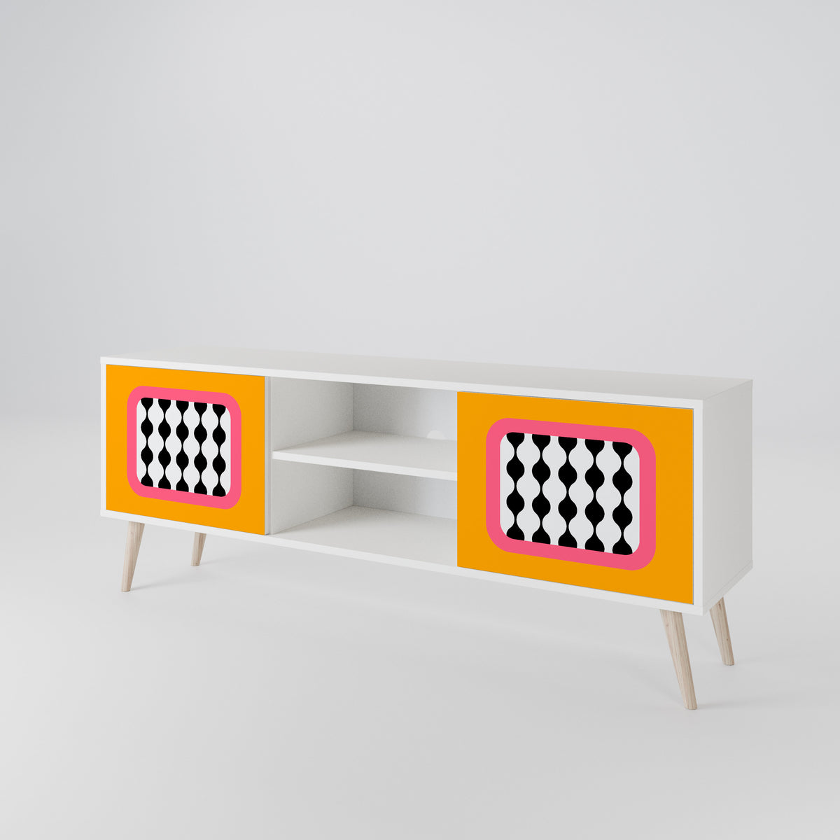 TEARS IN HEAVEN Mueble de TV de 2 Puertas