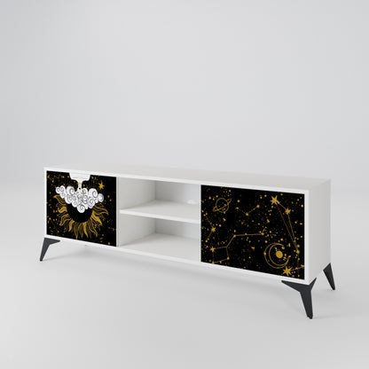 STELLAR CONSTELLATIONS Mueble de TV de 2 Puertas