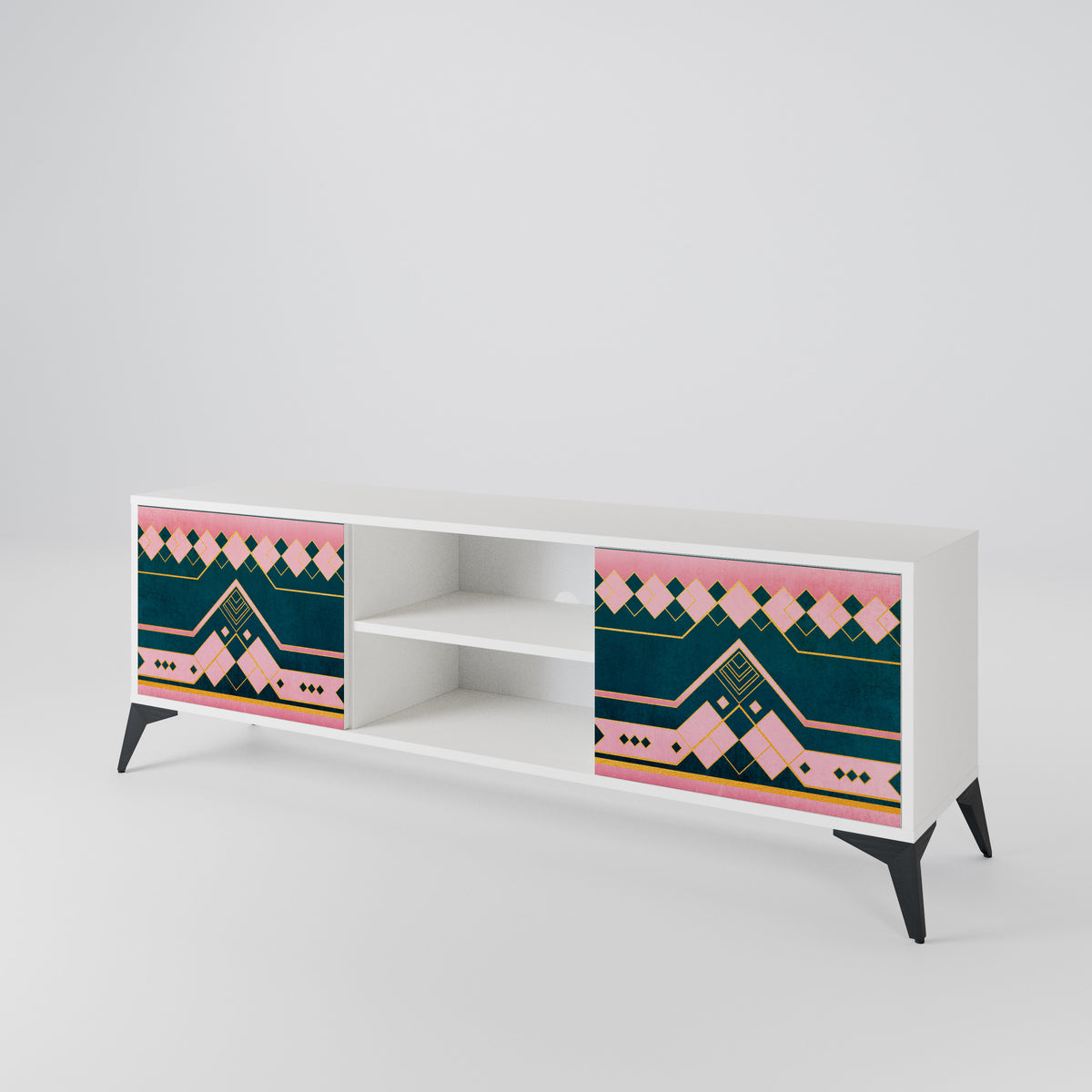 ROYAL COMPOSITION Mueble de TV de 2 Puertas