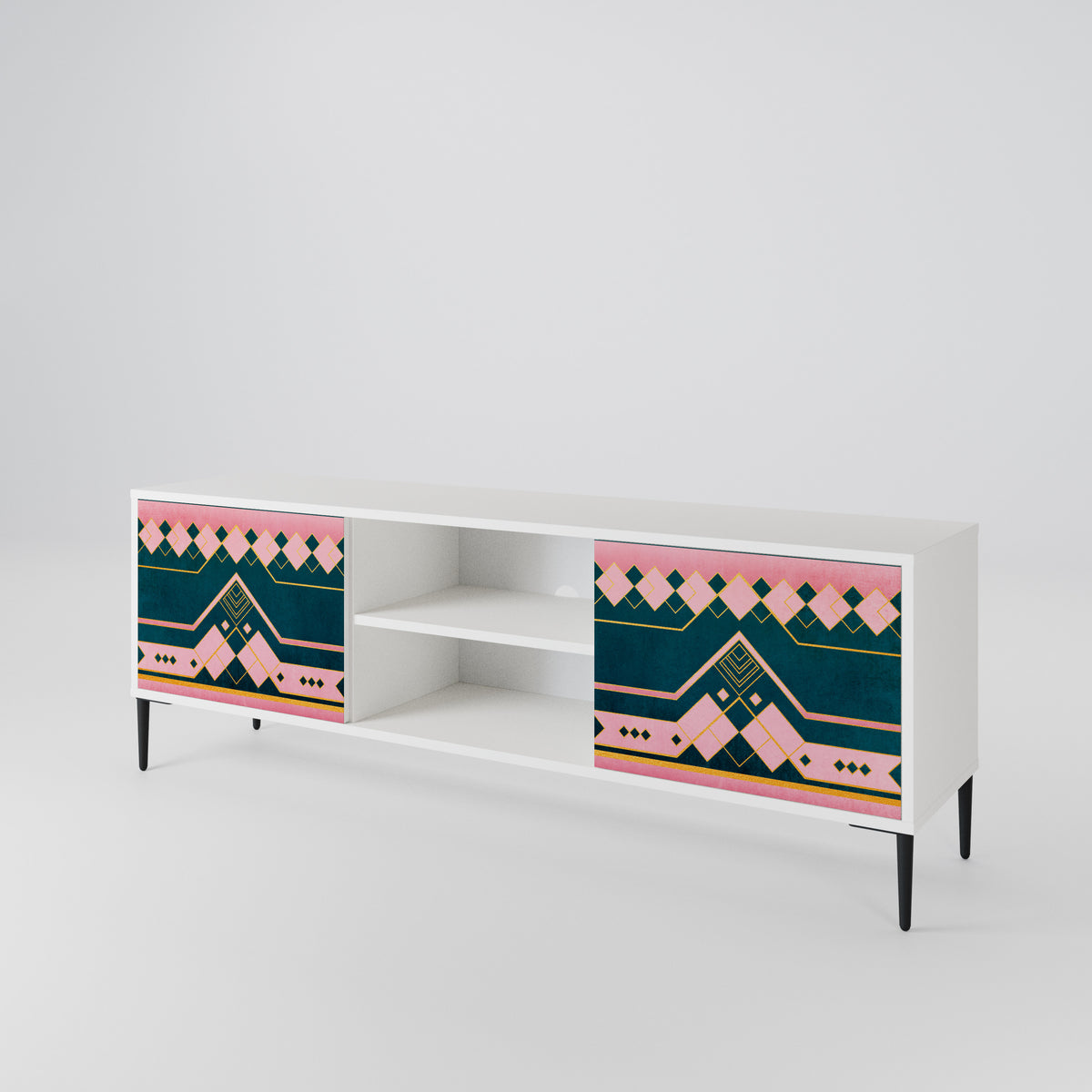 ROYAL COMPOSITION Mueble de TV de 2 Puertas