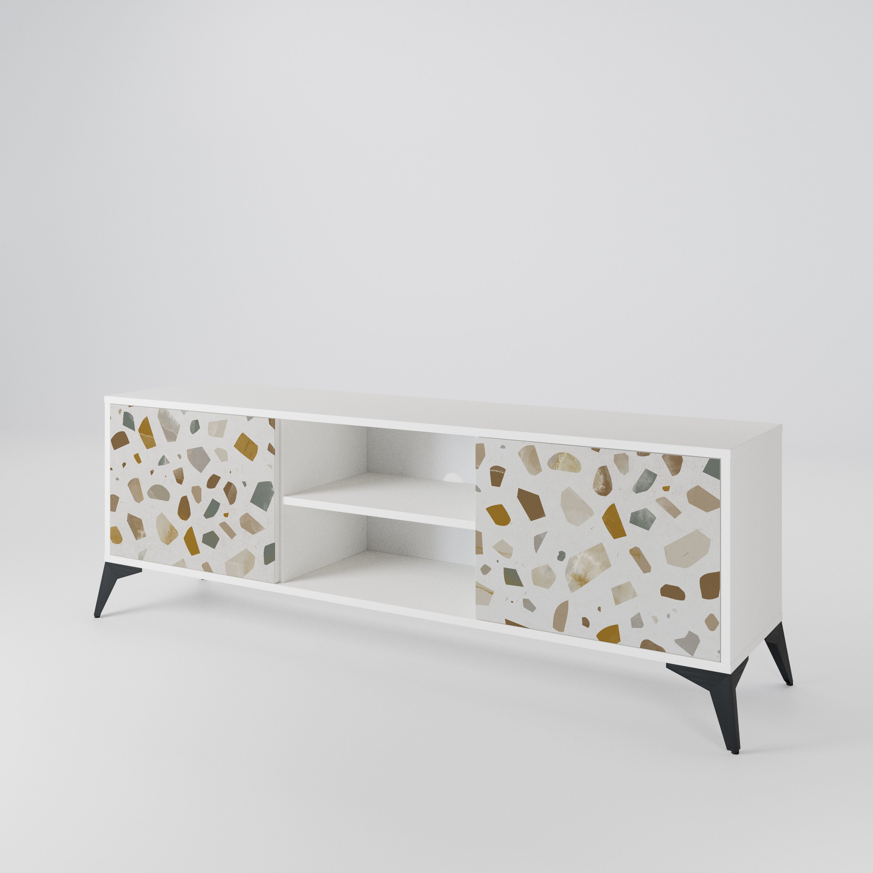 PIECES OF TOMORROW Mueble de TV de 2 Puertas