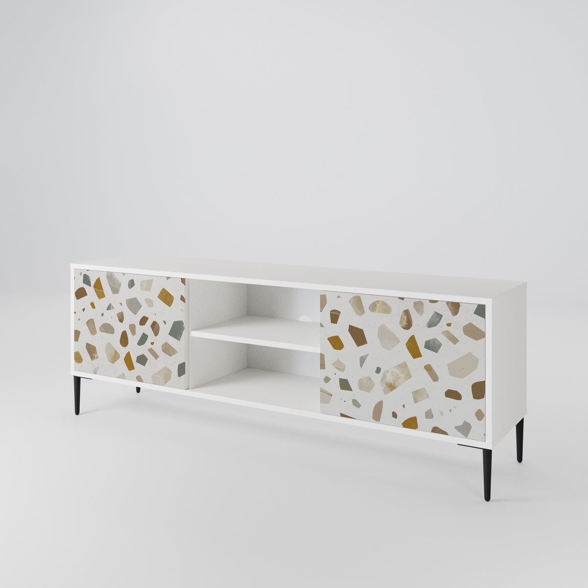 PIECES OF TOMORROW Mueble de TV de 2 Puertas