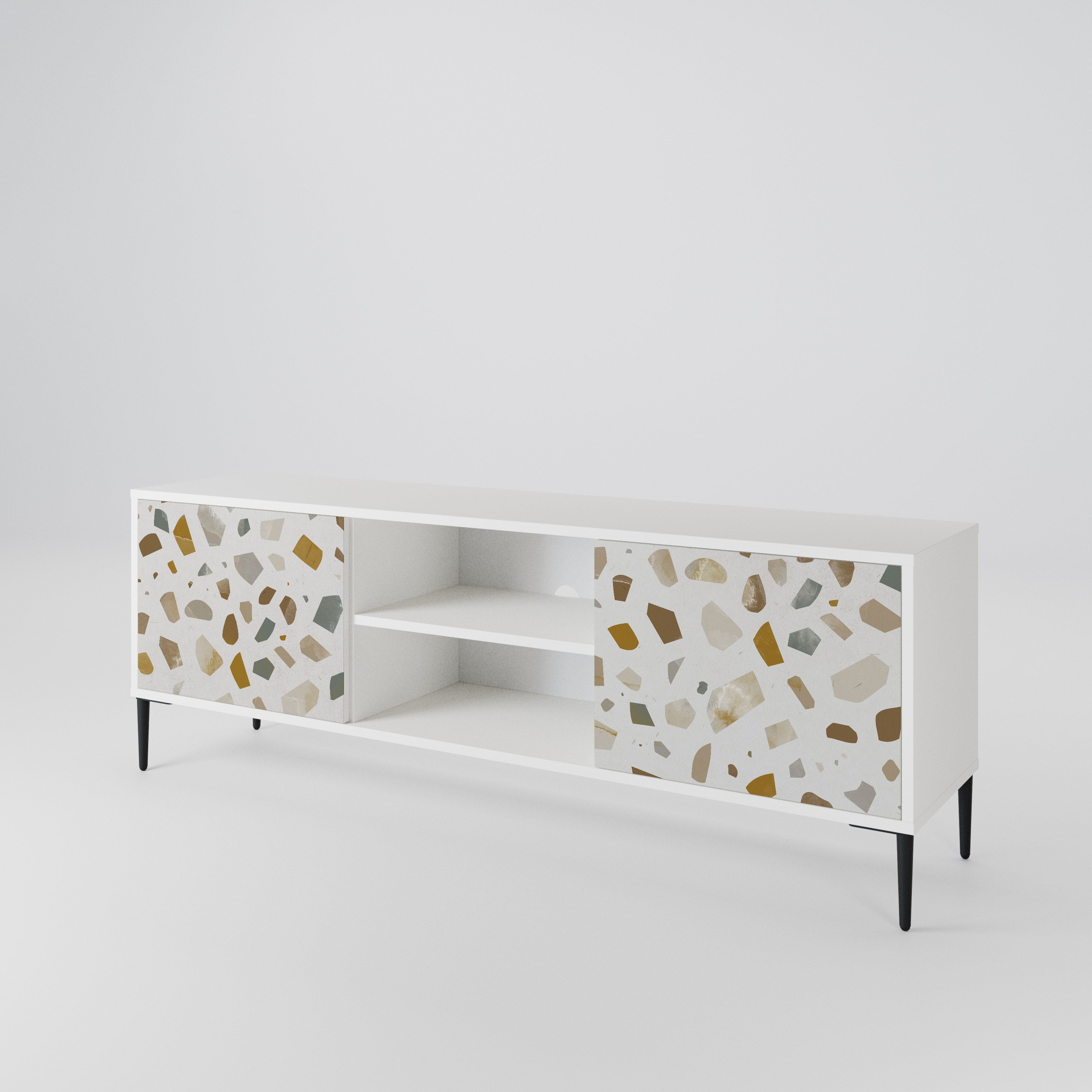 PIECES OF TOMORROW Mueble de TV de 2 Puertas