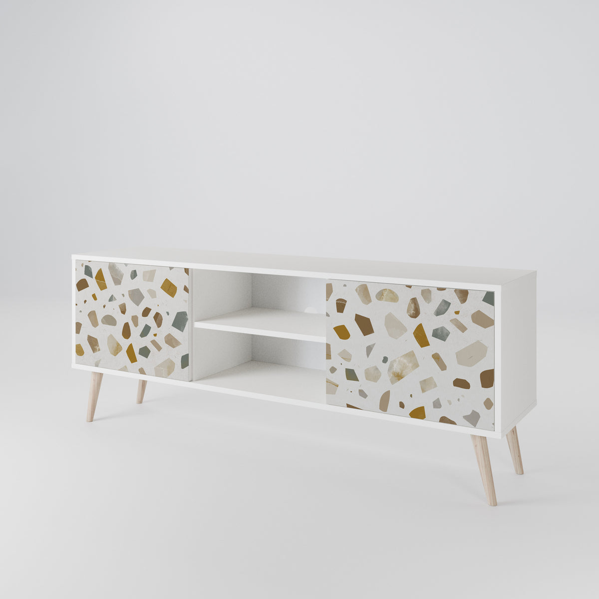 PIECES OF TOMORROW Mueble de TV de 2 Puertas