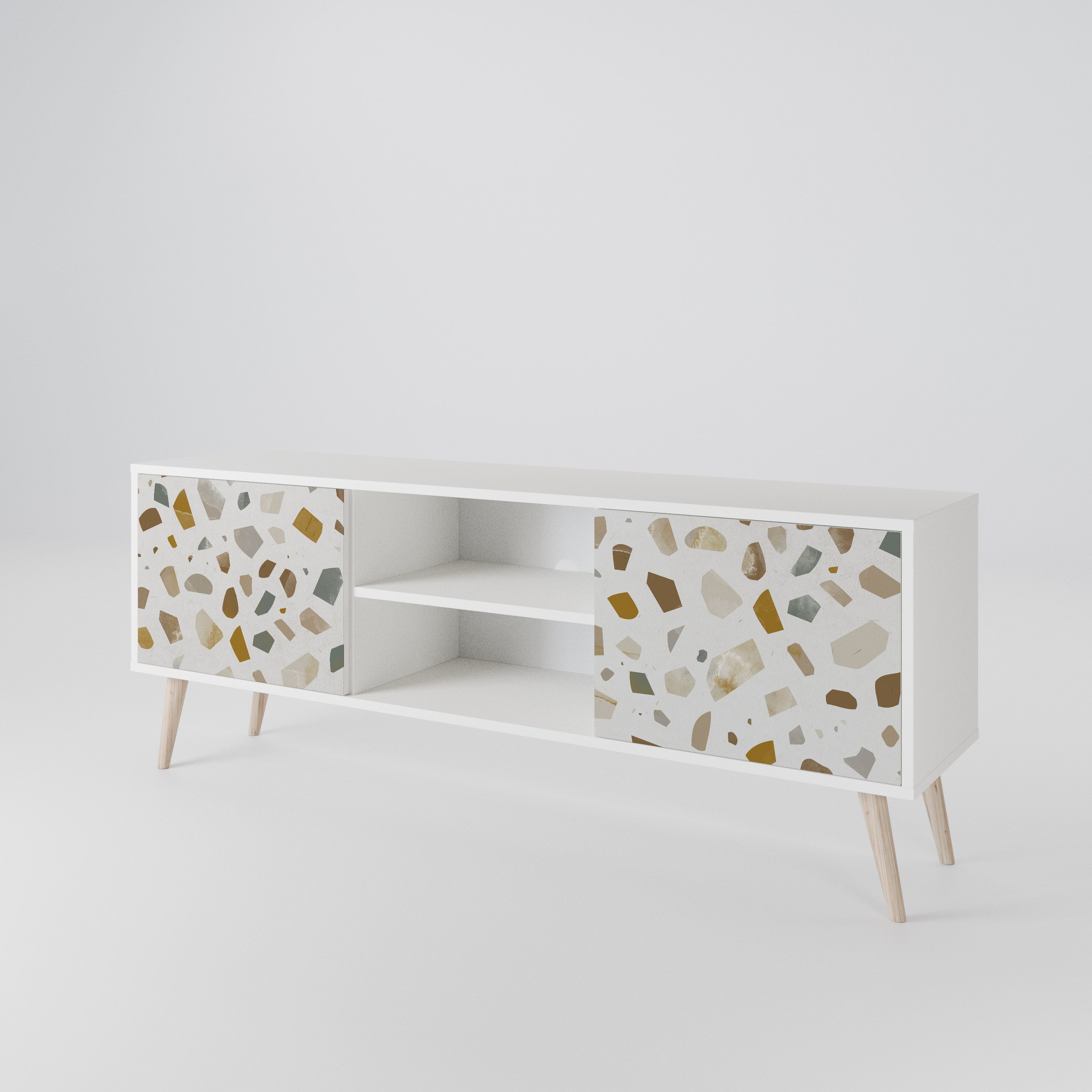 PIECES OF TOMORROW Mueble de TV de 2 Puertas