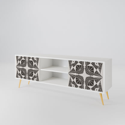 MONOCHROME NEXUS Mueble de TV de 2 Puertas