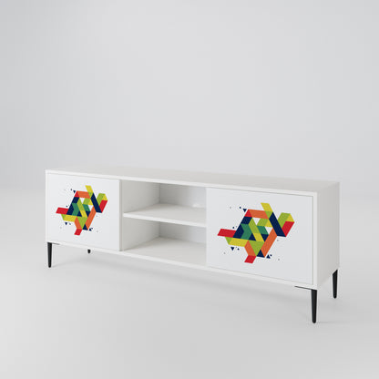 FUTURE SIGN Mueble de TV de 2 Puertas