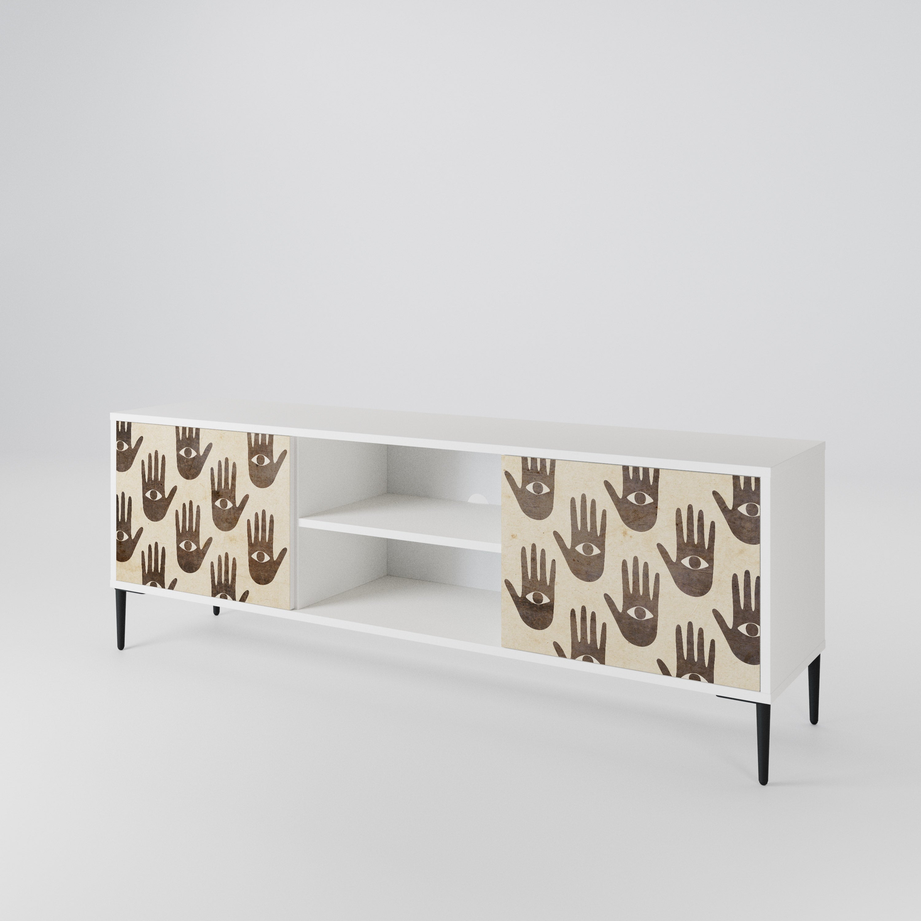 SEE MORE Mueble de TV de 2 Puertas