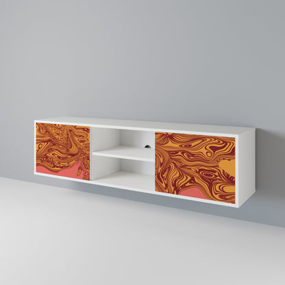 FLOATING THOUGHTS Mueble de TV de 2 Puertas