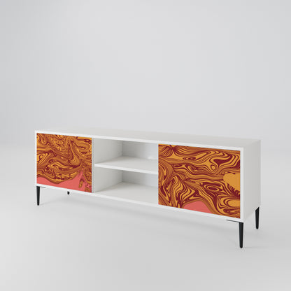 FLOATING THOUGHTS Mueble de TV de 2 Puertas