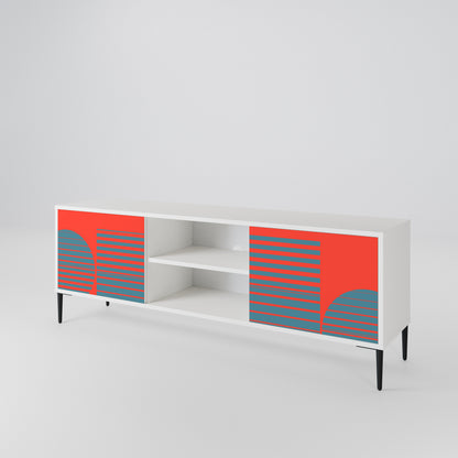RISING GEOMETRY STARS Mueble de TV de 2 Puertas