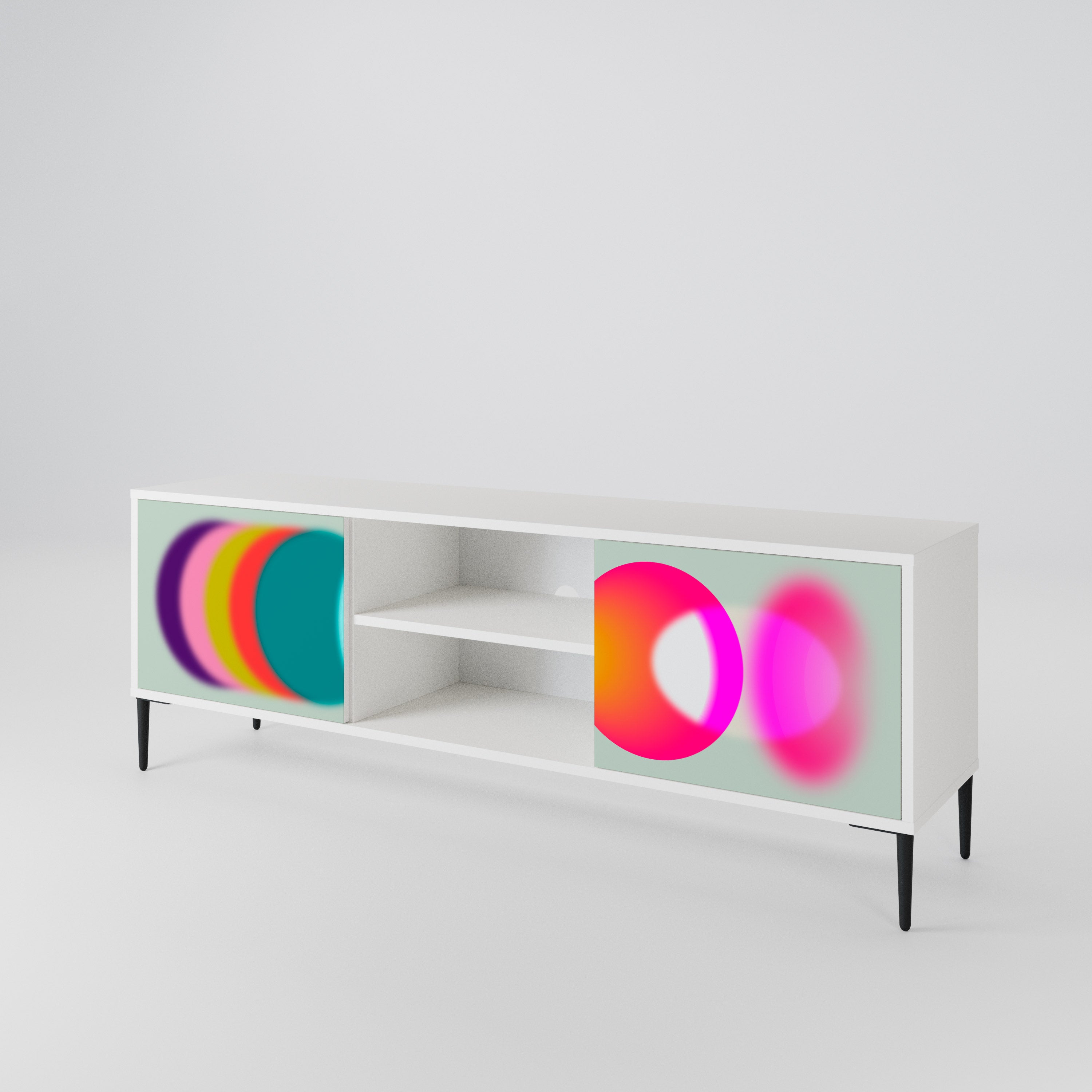 SYMPHONY OF COLORS 2-Door TV Cabinet