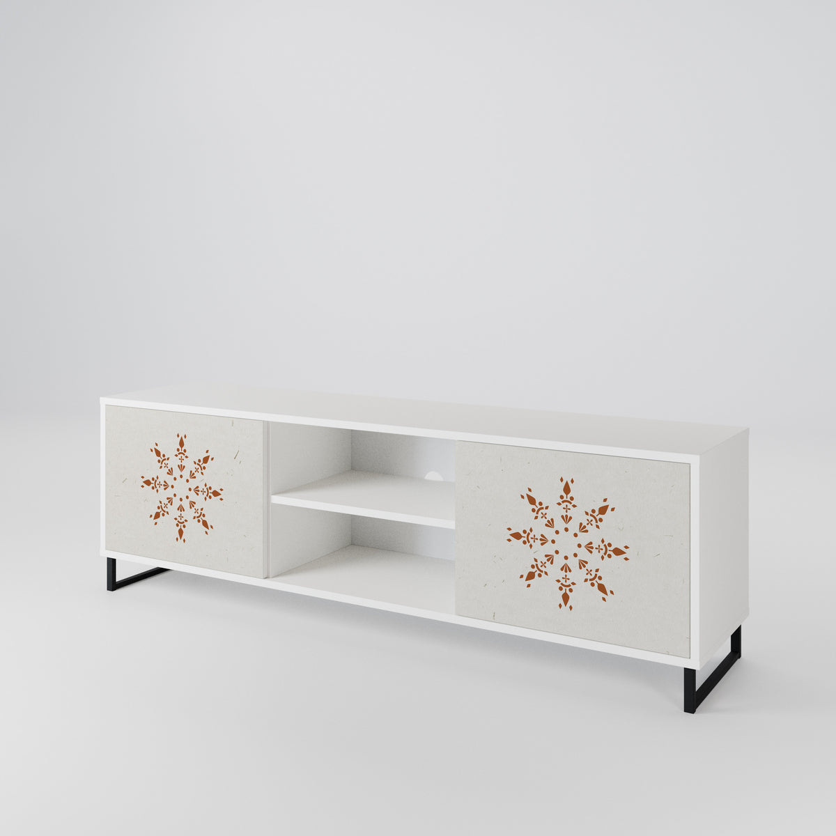DAILY HARMONY Mueble de TV de 2 Puertas