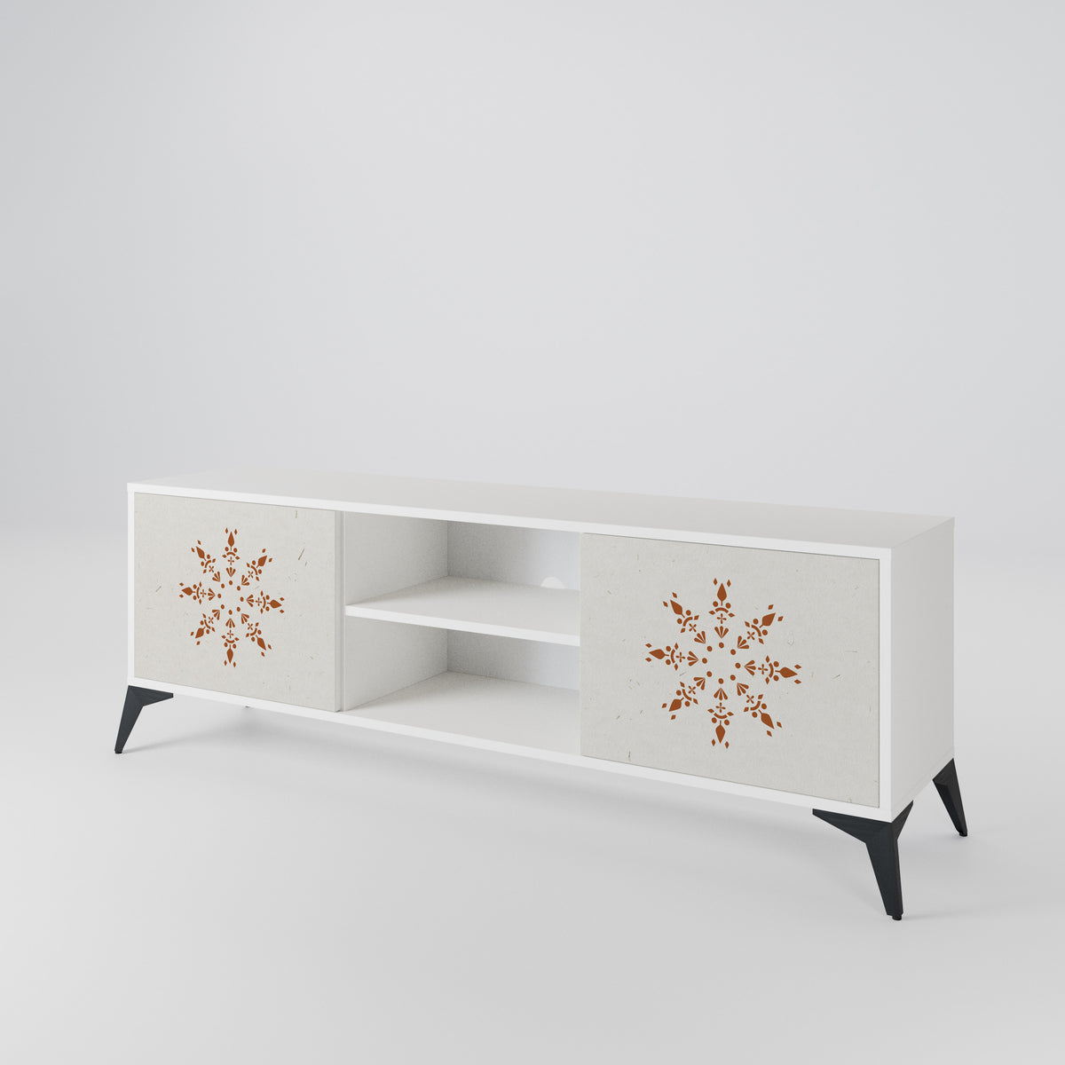 DAILY HARMONY Mueble de TV de 2 Puertas