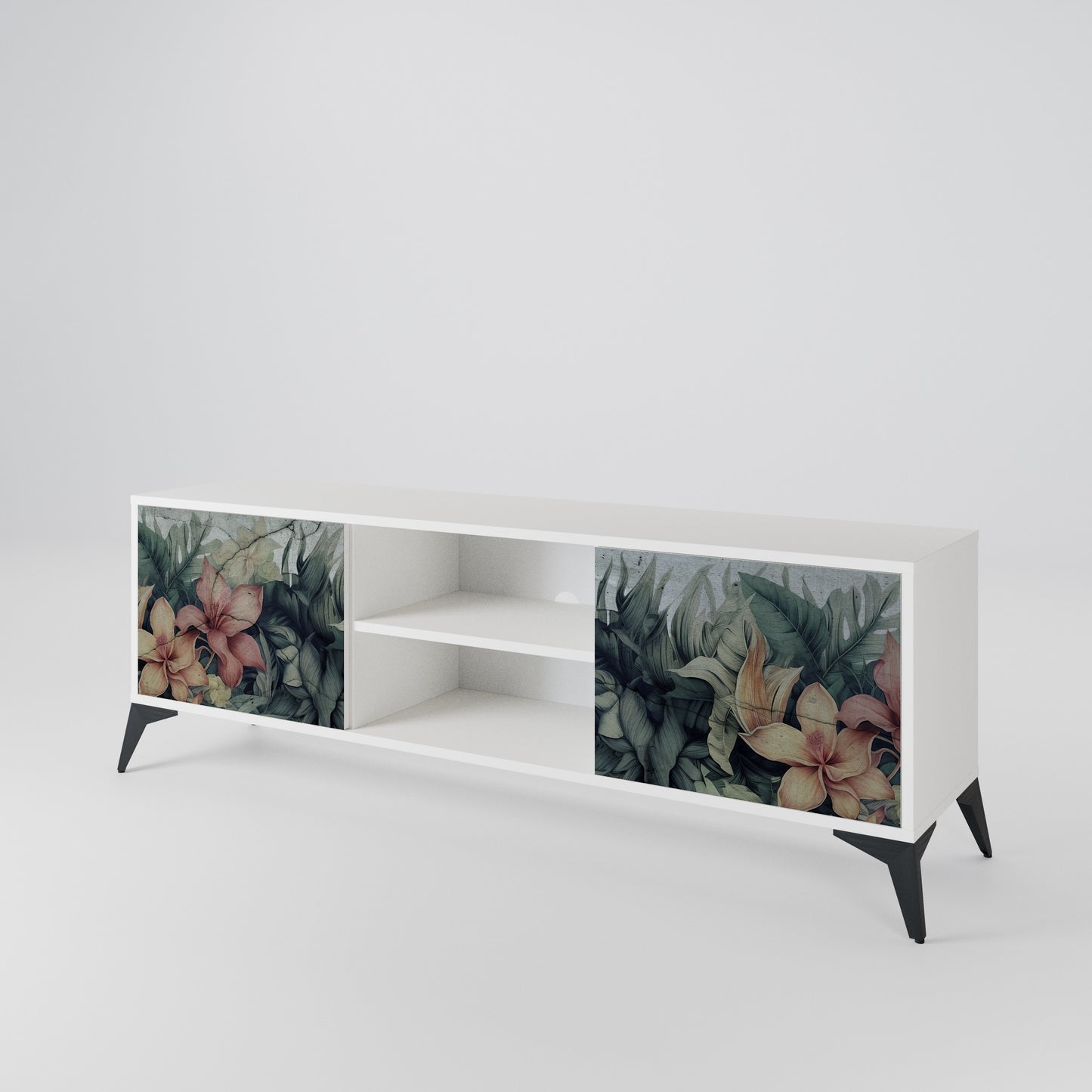 HEAVENLY BLOOM Mueble de TV de 2 Puertas