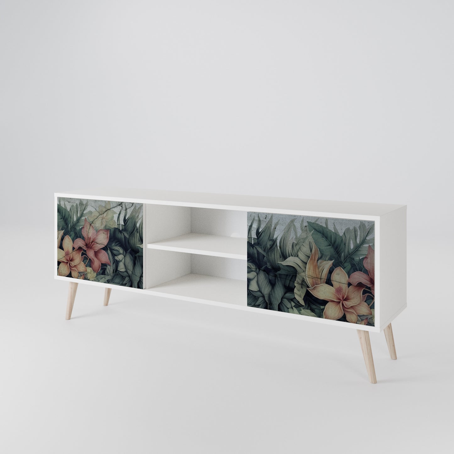 HEAVENLY BLOOM Mueble de TV de 2 Puertas