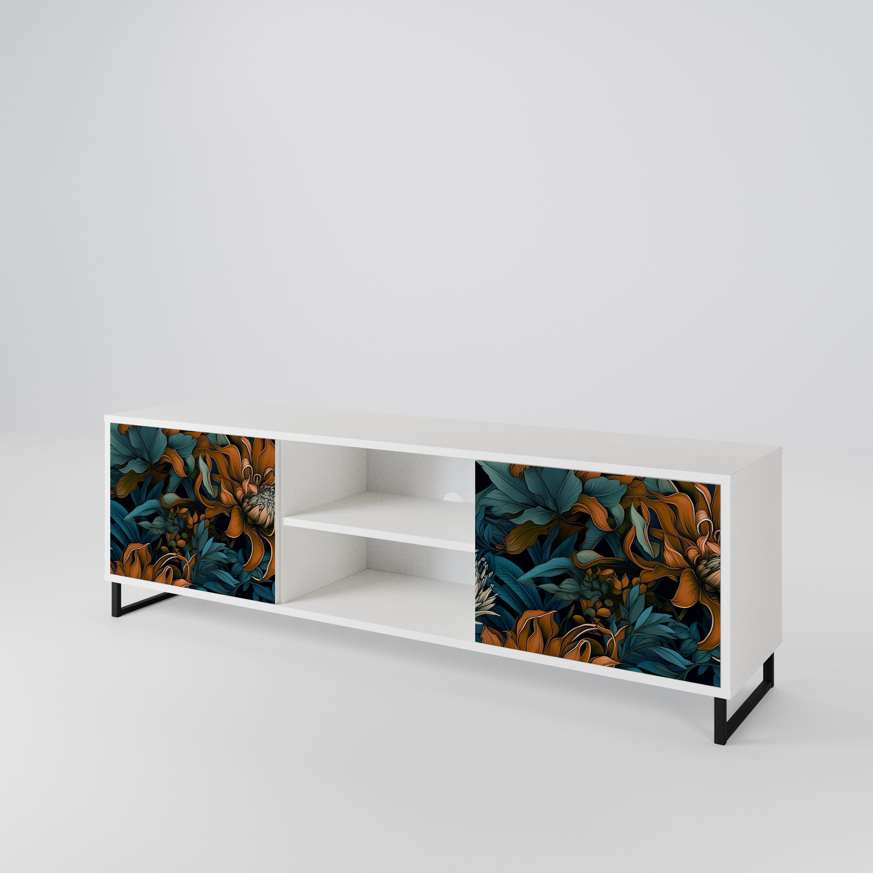 MORNING BLOOM 2-Door TV Cabinet