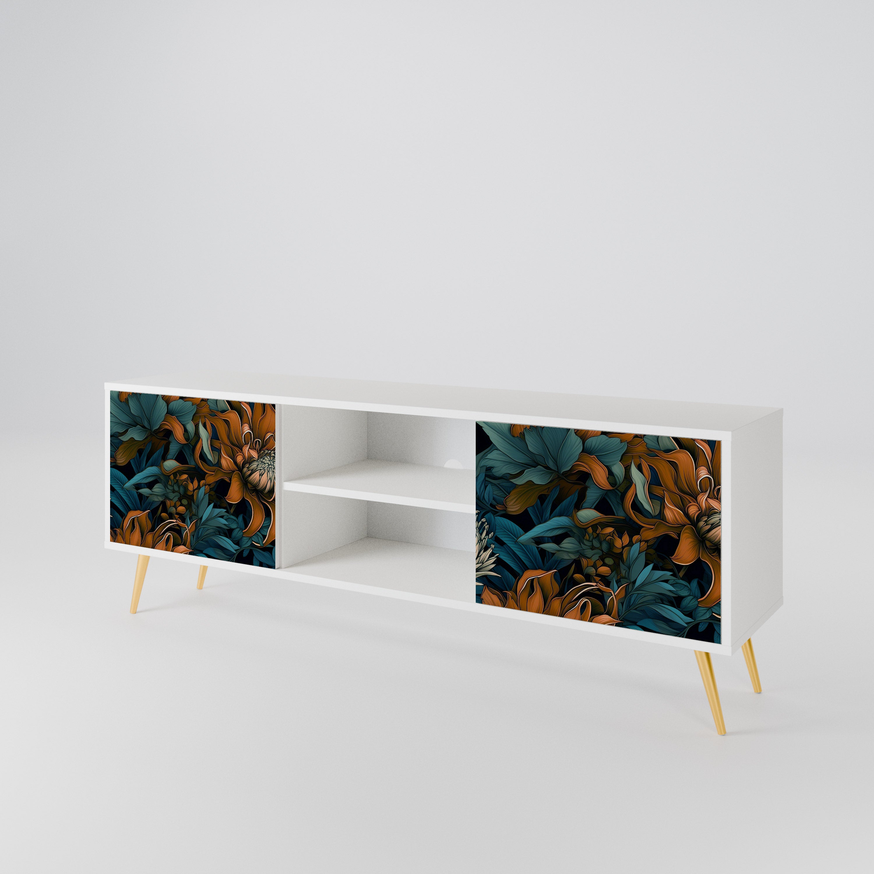 MORNING BLOOM 2-Door TV Cabinet