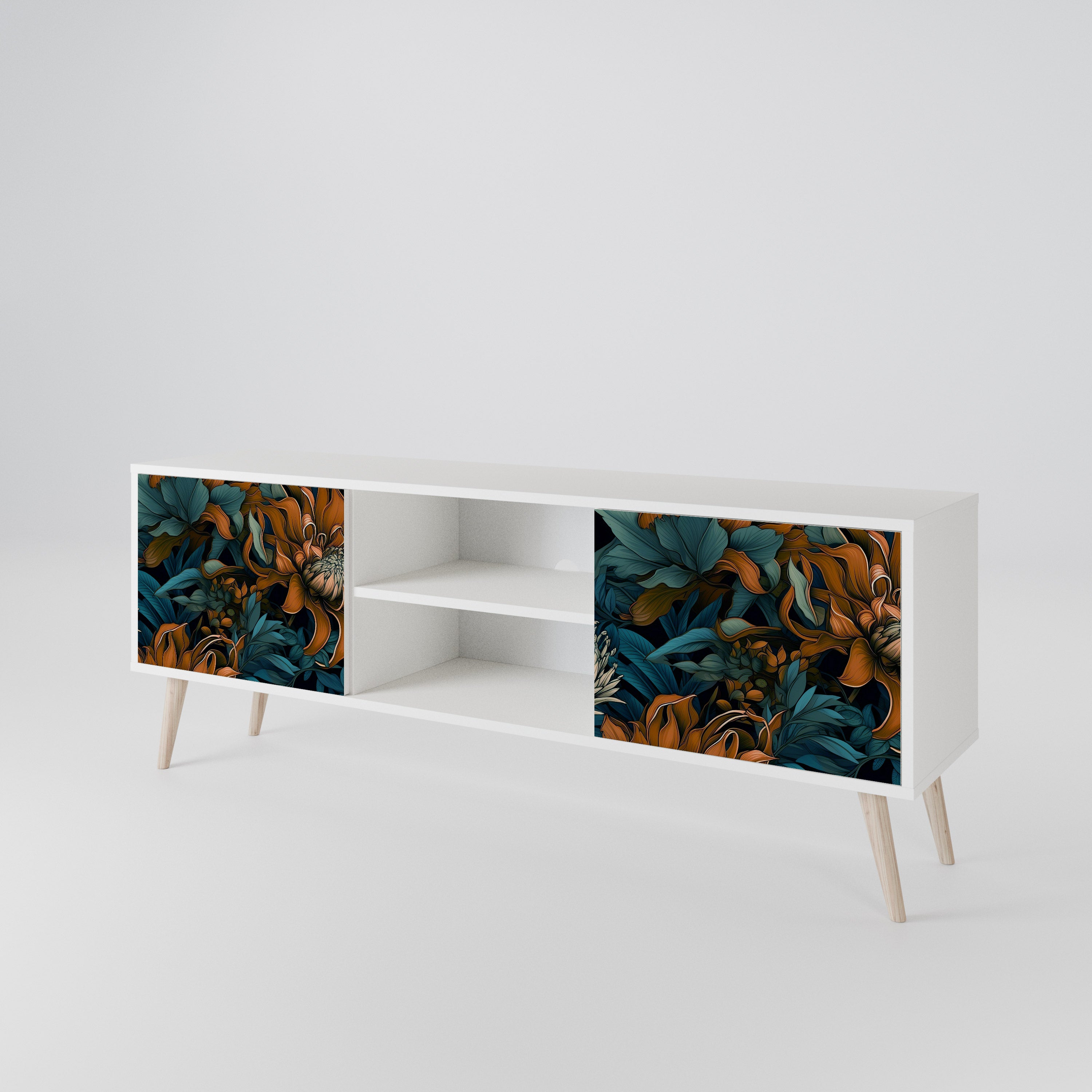 MORNING BLOOM 2-Door TV Cabinet