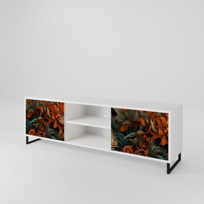 DAWN BLOOM Mueble de TV de 2 Puertas