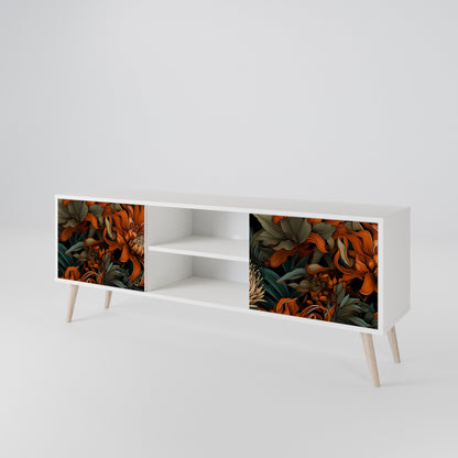 DAWN BLOOM Mueble de TV de 2 Puertas