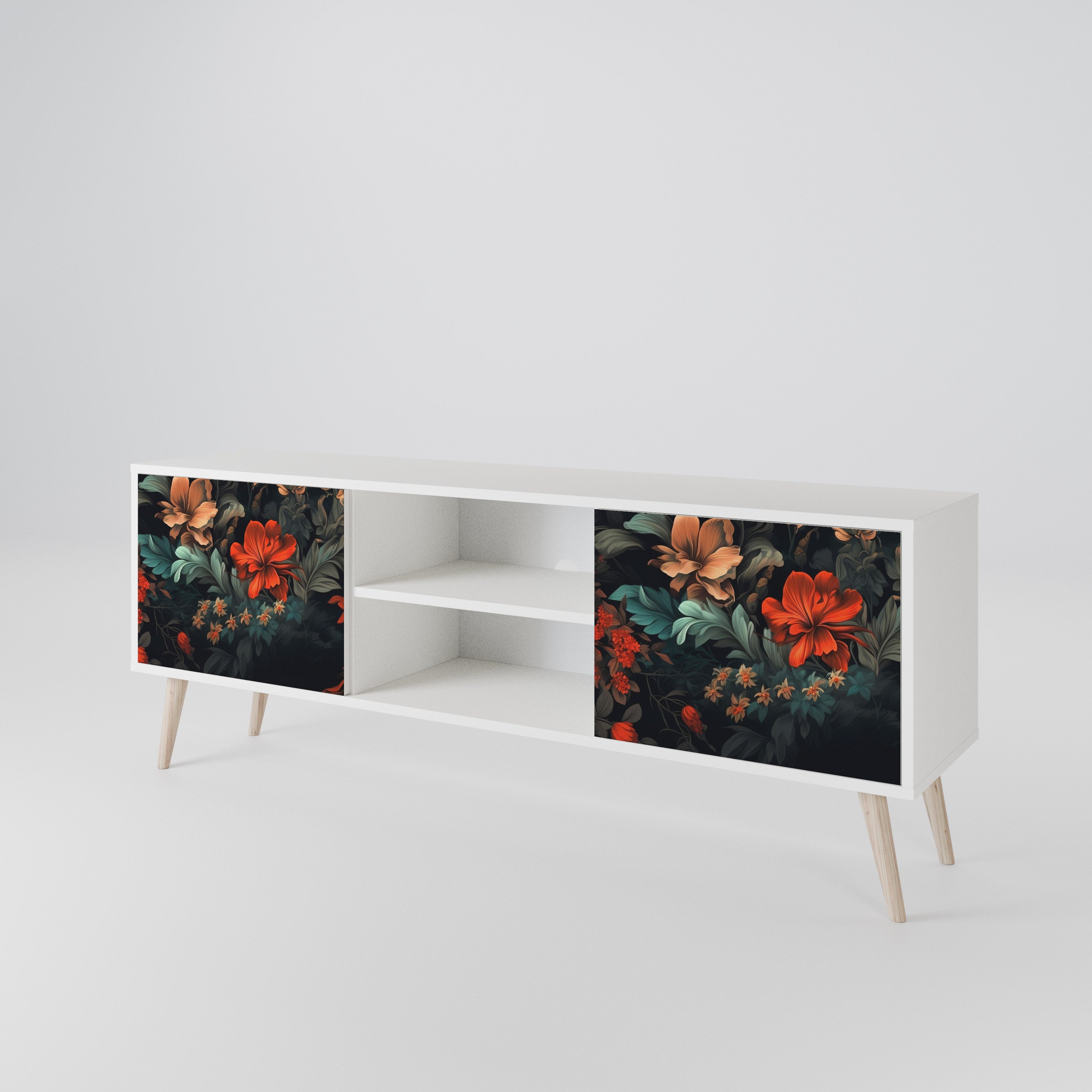 IMAGINARY BLOSSOM 2-Door TV Cabinet