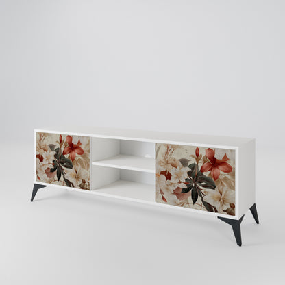 PETAL HARMONY Mueble de TV de 2 Puertas