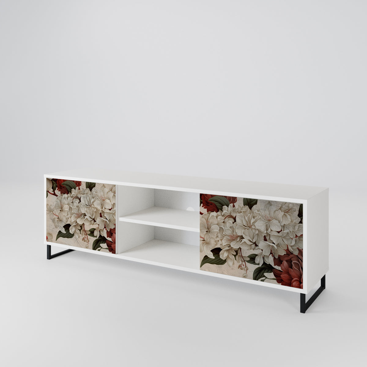 EPHEMERAL DAYS Mueble de TV de 2 Puertas