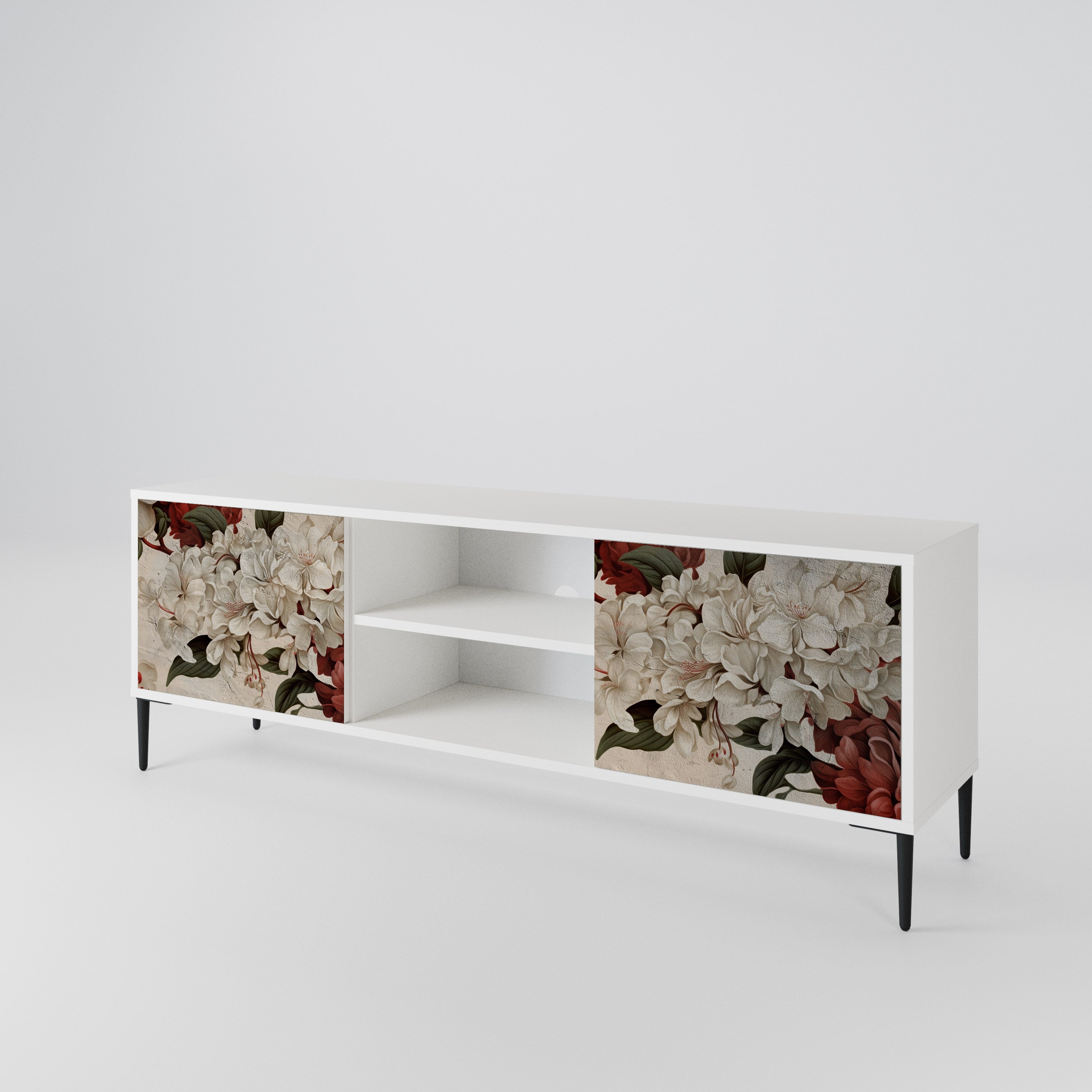 EPHEMERAL DAYS 2-Door TV Cabinet