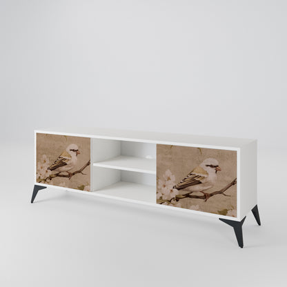 PETAL DISTINGUISH Mueble de TV de 2 Puertas