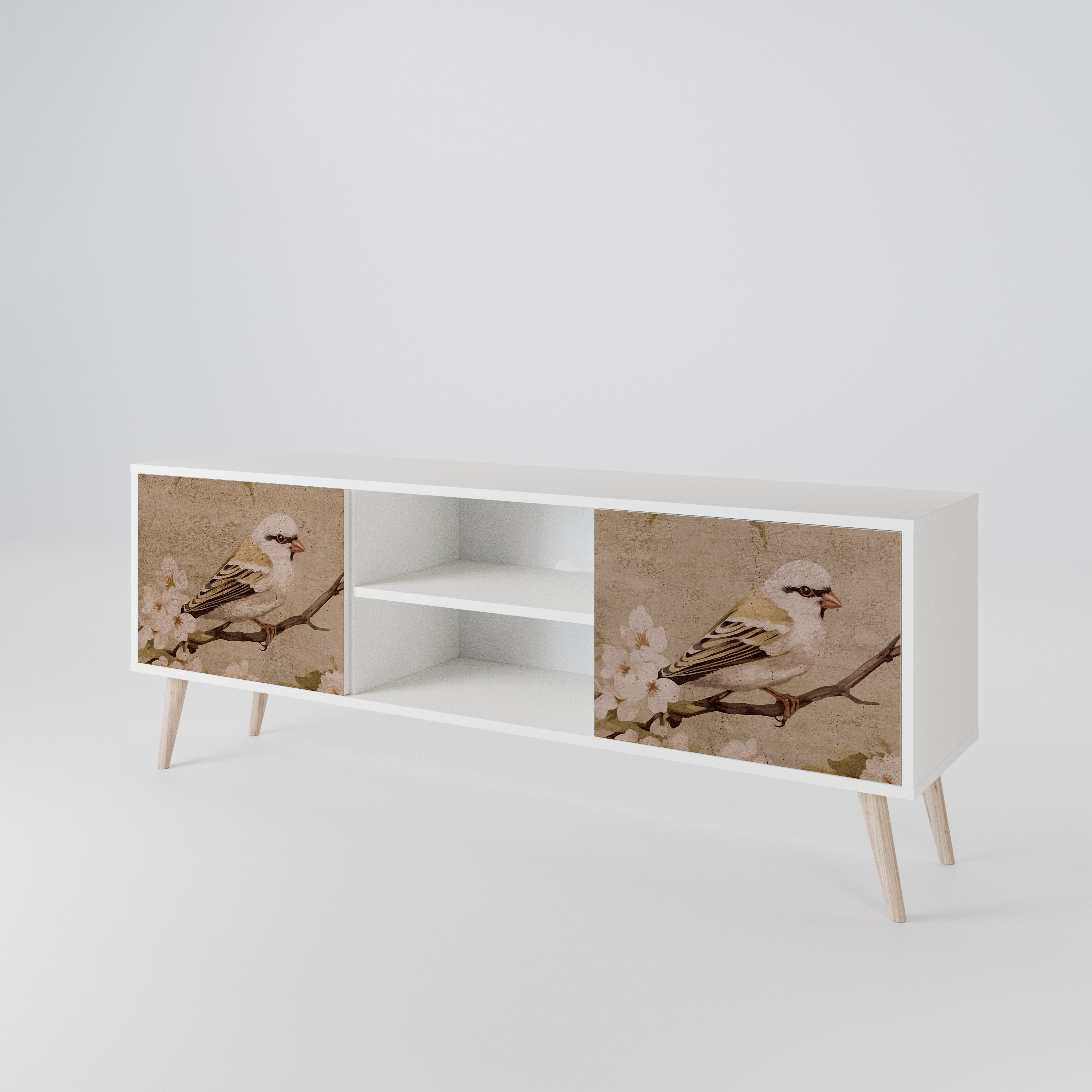 PETAL DISTINGUISH 2-Door TV Cabinet